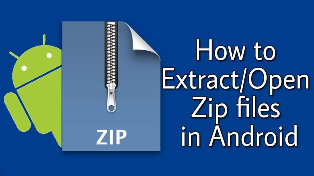How to extract apk from a zip file?