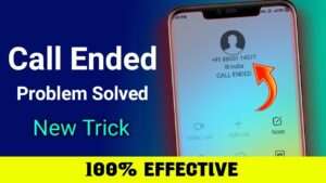 How to fix call ended problem on Android?